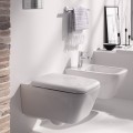 Биде Geberit iCon Square 231910000, подвесное, с скрытым настенным креплением