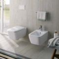 Биде Geberit iCon Square 231910000, подвесное, с скрытым настенным креплением