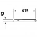 Cиденье для унитаза Duravit STARСК 3 0063890000, с крышкой, микролифт, белый