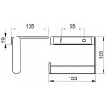 Держатель туалетной бумаги Keuco Plan 14973 (14973010000) Хром