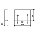 Диспенсер для салфеток Keuco Plan 04976 (04976010000)