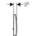 Клавиша смыва Geberit Delta11 115.120.21.1
