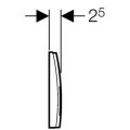 Клавиша смыва Geberit Delta50 115.135.46.1