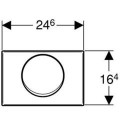 Клавиша смыва Geberit Mambo 115.751.00.1