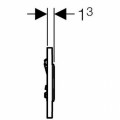 Клавиша смыва Geberit Sigma10 116.015.KN.1