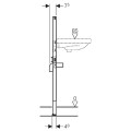 Монтажный элемент для подвесного умывальника Geberit Duofix 111.434.00.1