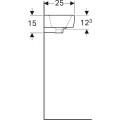 Раковина 50 см Geberit Renova Compact 276350000