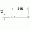 Унитаз подвесной Duravit Rimless® Starck3 45270900A1 в комплекте